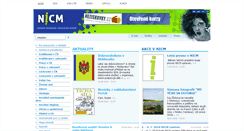 Desktop Screenshot of nicm.cz